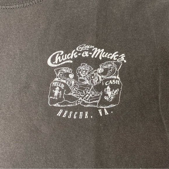Captain Chuck a Muck's Beautiful Downtown Rescue Virginia T-Shirt - Picture 4 of 7